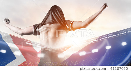 Iceland player celebrating goal Iceland player celebrating goal 41187030