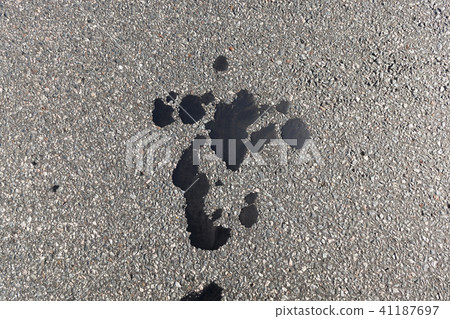 hole in asphalt hole in asphalt 41187697