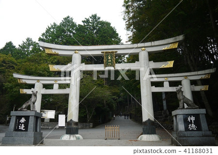 Mitsumine Shrine Mitsu Torii Mitsumine Shrine Mitsu Torii 41188031