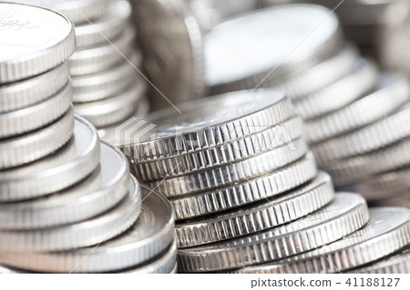 silver coins 41188127