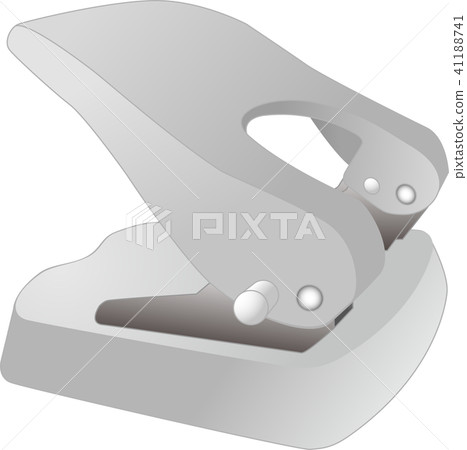 鑽孔打孔機·簡單（hole_punch）矢量 41188741