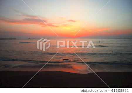 千葉縣犬山川浜早晨的晨光 41188831