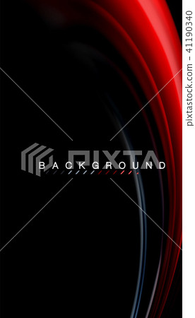 Fluid mixing colors, vector wave abstract background Fluid mixing colors, vector wave abstract background 41190340