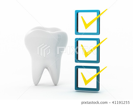 CG of tooth hygiene check CG of tooth hygiene check 41191255