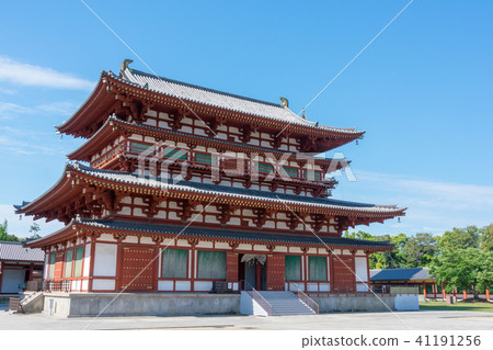 奈良的Yakushiji寺 奈良的Yakushiji寺 41191256