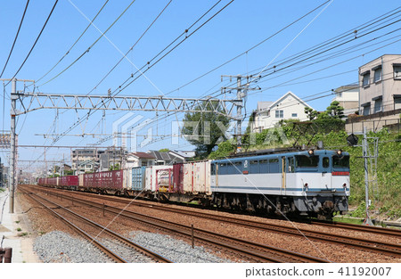 EF 65 PF火車貨運列車在西宮市運行 EF 65 PF火車貨運列車在西宮市運行 41192007