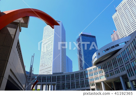 [東京]東京都政府辦公室和西新宿·城市景觀 41192365
