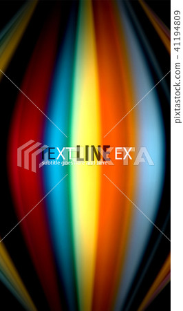 Blur color wave lines abstract background Blur color wave lines abstract background 41194809