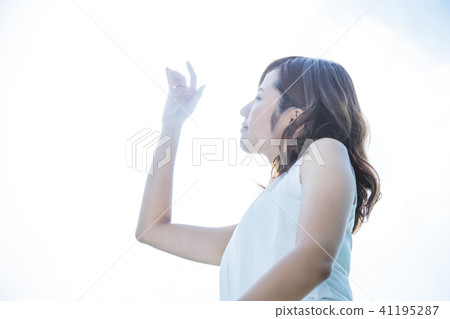 女性紫外線護理美容美容紫外線 41195287