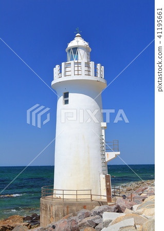 Irakaki Cape Lighthouse under fine weather Irakaki Cape Lighthouse under fine weather 41195661