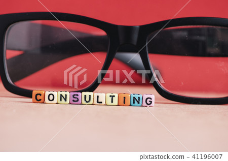 CONSULTING word cube for human resource concept CONSULTING word cube for human resource concept 41196007