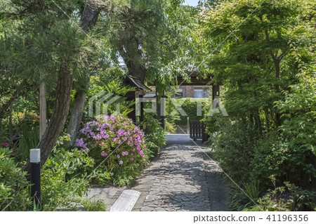 Kamakura-shi Yamanouchi's entrance to Kozoji Temple Kamakura-shi Yamanouchi's entrance to Kozoji Temple 41196356