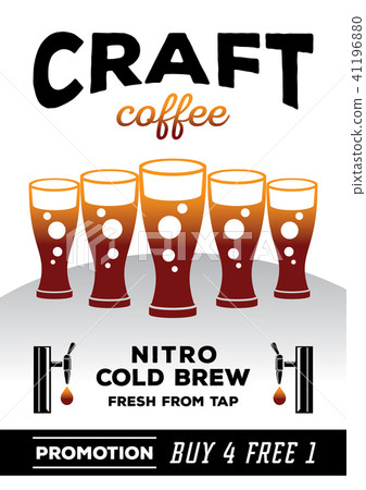 craft coffee promotion poster 41196880