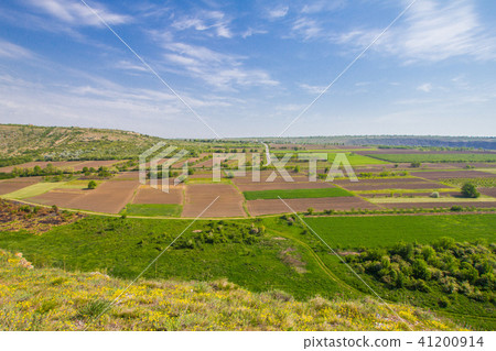 Beautifull view to Old Orhei Vechi famous travel destination in Moldova 41200914