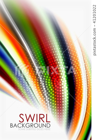 Rainbow color waves, vector blurred abstract background Rainbow color waves, vector blurred abstract background 41201022