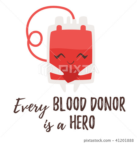 Donor day. Motivational poster. - Stock Illustration [41201888] - PIXTA