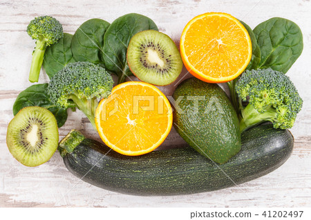 Fruits and vegetables containing vitamin K 41202497