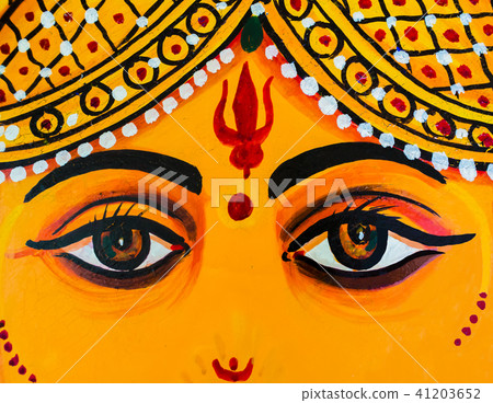 Close-up of Ganesh's eyes, Udaipur, India Close-up of Ganesh's eyes, Udaipur, India 41203652