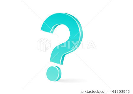 問號例證材料 41203945