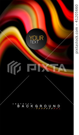 Blur color wave lines abstract background 41205660