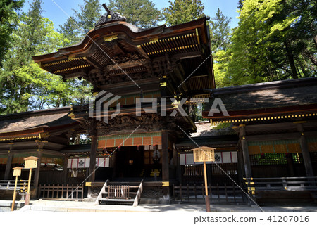 長野縣Su訪市Su訪大社的Shunsha Shunsuya Shrine 長野縣Su訪市Su訪大社的Shunsha Shunsuya Shrine 41207016