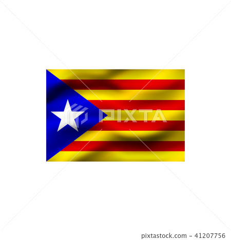 Flag of Catalonia. 41207756
