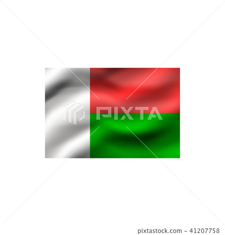 Flag of Madagascar. Flag of Madagascar. 41207758