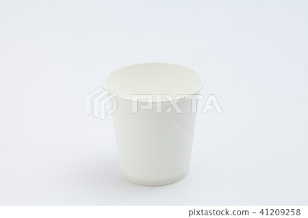 White paper cup isolated White paper cup isolated 41209258