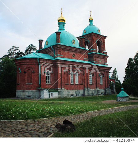 The Resurrection church. Valaam island, Russia. The Resurrection church. Valaam island, Russia. 41210074