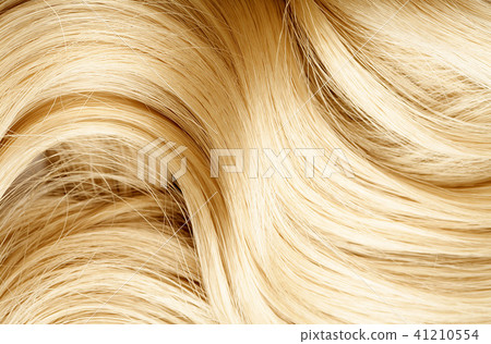 Blonde Hair. Blond Hair Texture 41210554
