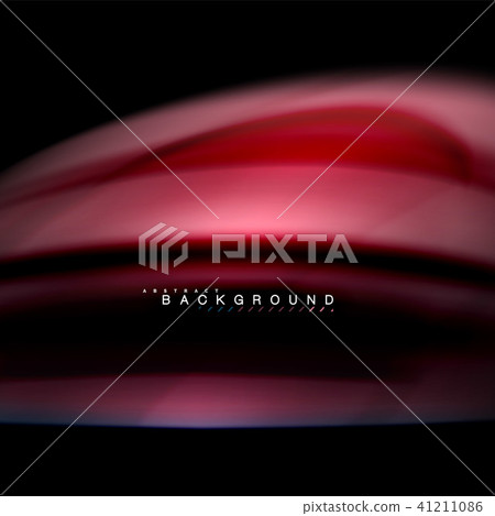 Fluid mixing colors vector wave abstract background design. Colorful mesh waves 41211086