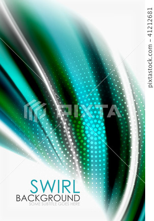 Rainbow color waves, vector blurred abstract background Rainbow color waves, vector blurred abstract background 41212681