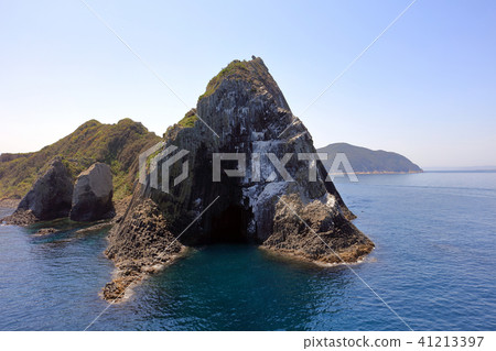 Fukuoka city Nishi-ku ~ Saga prefecture Karatsu coast aerial photograph Fukuoka prefecture Itoshima shima Akatsuya Daimon 41213397