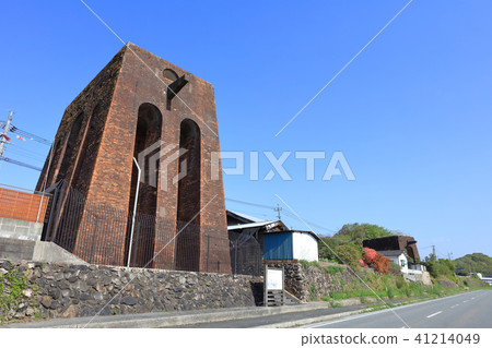 Fukuoka prefecture Iizuka-shi coal mine, hoist machine base (old Honami-cho) 41214049