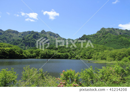 Togakushi Kogen Early Summer Kagamiike Togakushi Kogen Early Summer Kagamiike 41214208