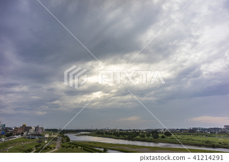 Rainyui天空在東京多摩河 41214291
