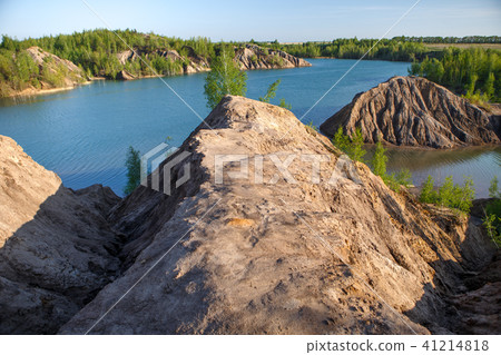 Photo of mountain landscape and river Photo of mountain landscape and river 41214818