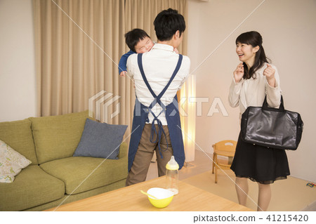 職業女性和丈夫 41215420