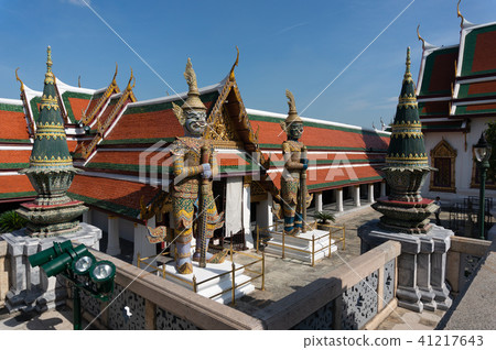 Wat Phra Kaew's demon Wat Phra Kaew's demon 41217643