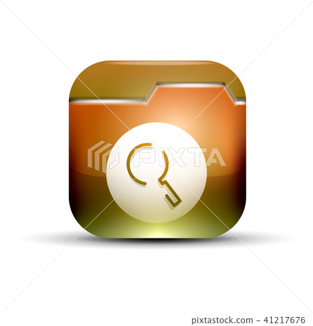 Search magnifyier web button, magnify icon. Modern magnifying glass sign, web site design or mobile Search magnifyier web button, magnify icon. Modern magnifying glass sign, web site design or mobile 41217676