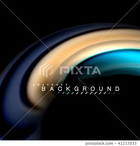 Fluid mixing colors vector wave abstract background design. Colorful mesh waves Fluid mixing colors vector wave abstract background design. Colorful mesh waves 41217833