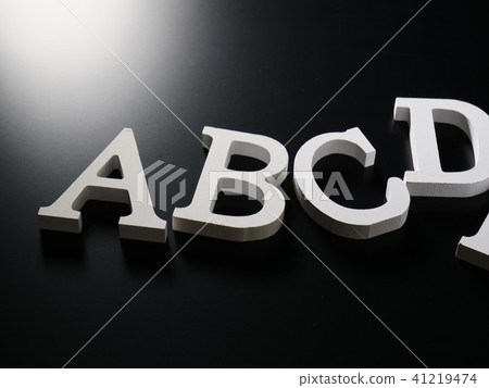 ABC box letters 41219474