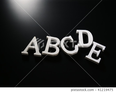 ABC box letters 41219475