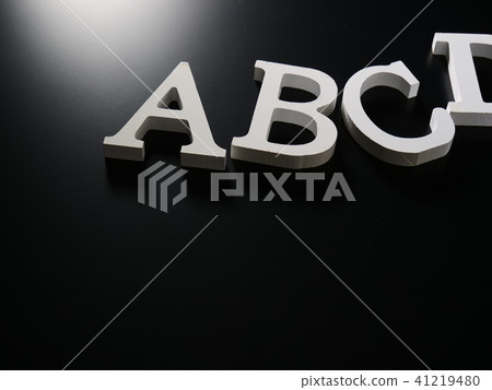 ABC box letters 41219480