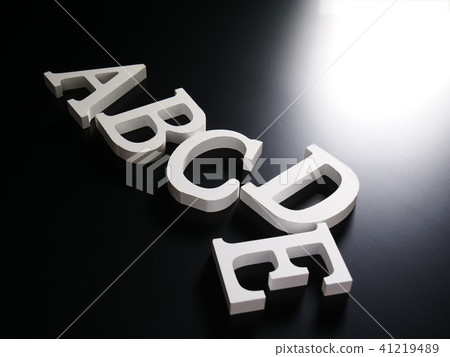 ABC box letters 41219489