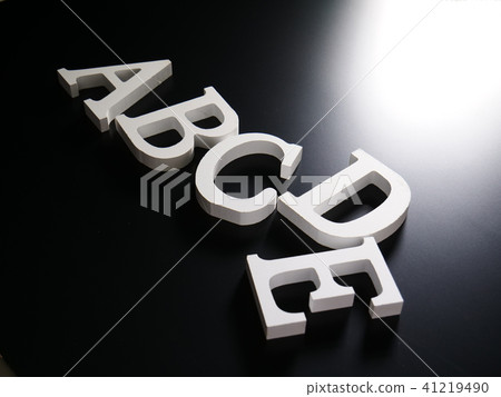 ABC box letters 41219490