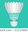 Shuttlecock for badminton. 41219884