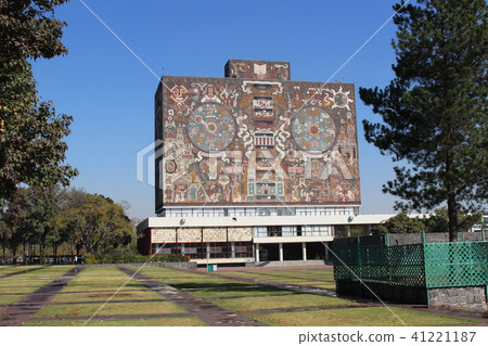 Mexico National Autonomous University Mural painting World heritage Mexico City 41221187