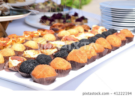 dish with arancini and other Sicilian snacks dish with arancini and other Sicilian snacks 41222194