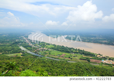 Mekong River view from Wat Pha Tak Sue Temple Mekong River view from Wat Pha Tak Sue Temple 41222783
